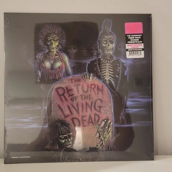 Return Of The Living Dead Soundtrack LP ~ Excl. Color ~ Ltd Ed 1,000 ~ Sealed! - Picture 2 of 3